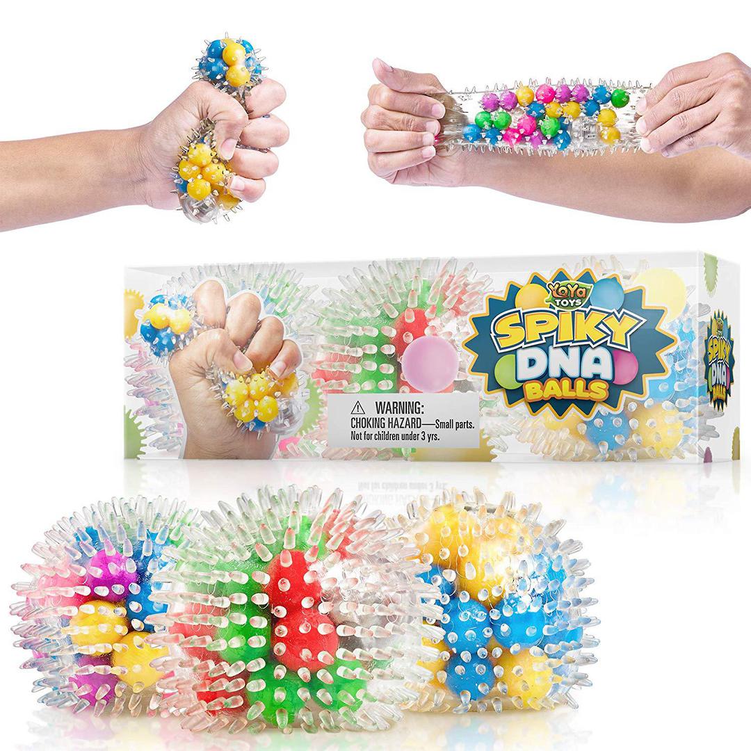YoYa Toys Spikey DNA BALLS - 3 pack image 0